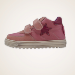 Naturino HESS HIGH  scarpa bambina sneaker alta alla caviglia in camoscio color rosa