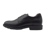 Nero Giardini I202481U scarpa uomo stringata modello derby in pelle nera suola in gomma 